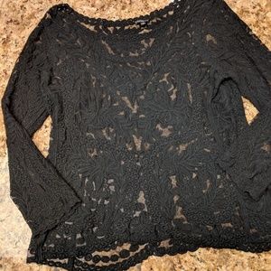 Long Sleeved all lace Top